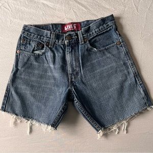Levi’s cutoff shorts 14 women’s regular (27)